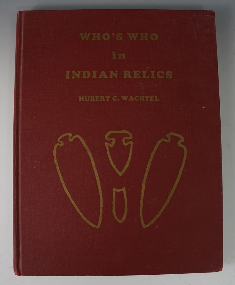 Hardcover book in good condition "Who's Who in Indian relics #1" Drake reprint 1980.