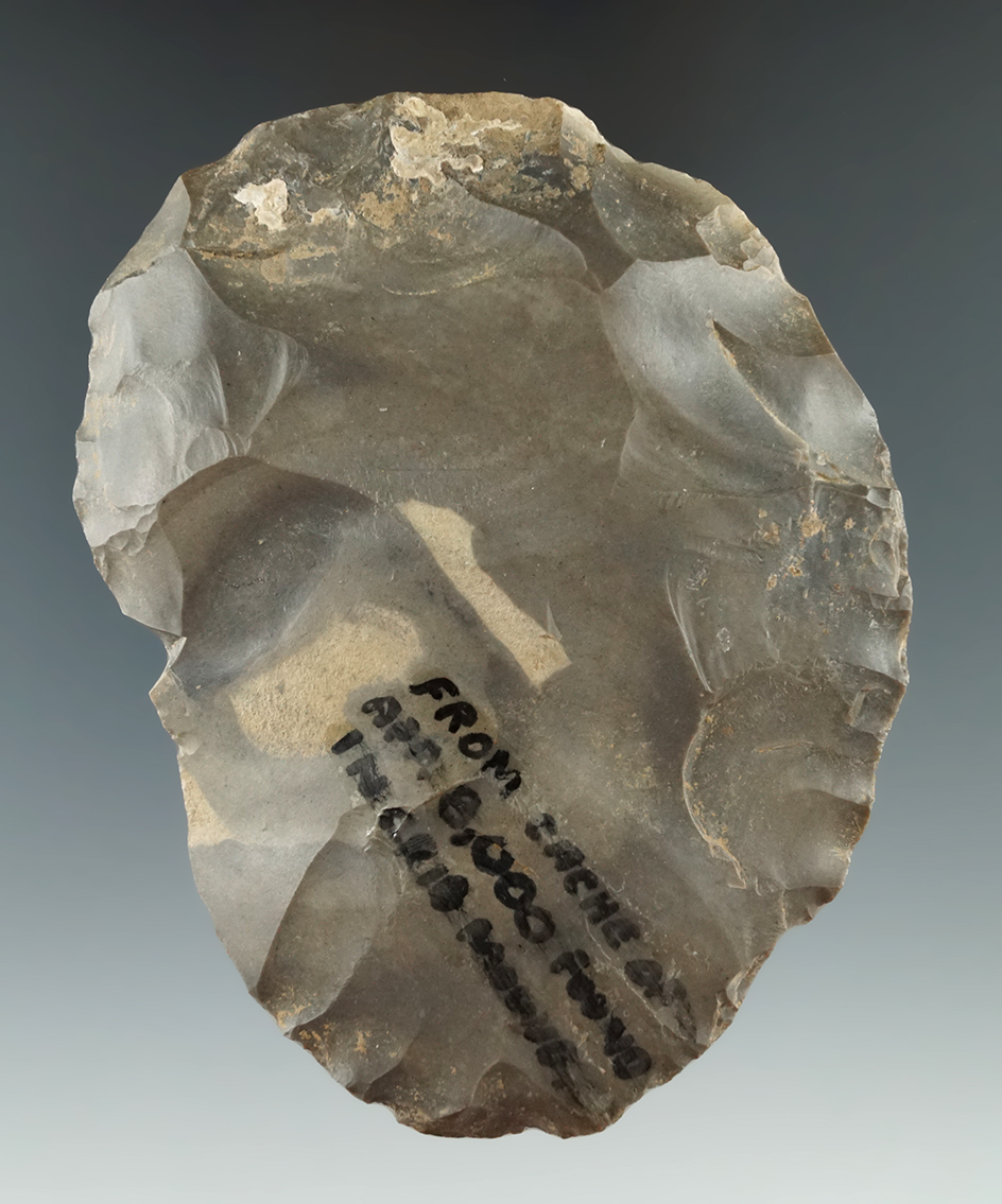 4 1/2" Crib Mound Blade found in Spencer Co., Indiana.