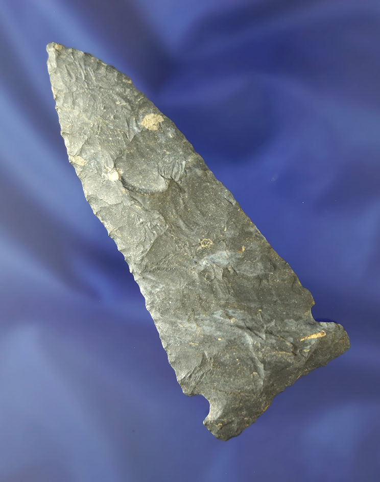 3 11/16" Coshocton Flint Meadowood found in Ohio. Comes with Bennett and Partain COAs.
