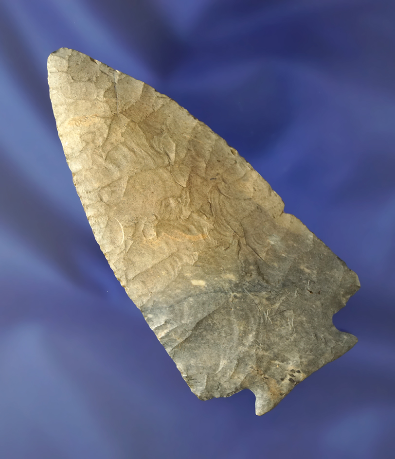 Excellent style and workmanship - 3 9/16"fractured Base  Decatur found near Dayton Ohio.