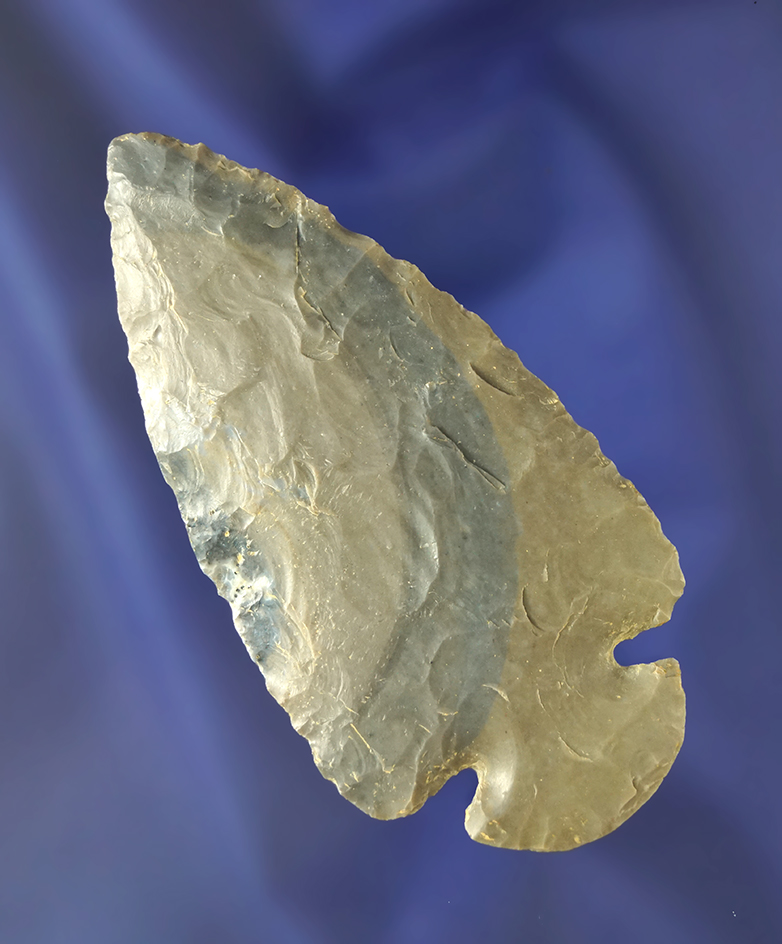 3 1/2" Dovetail that is thin and nicely made of Hornstone found in Warren Co., Kentucky.