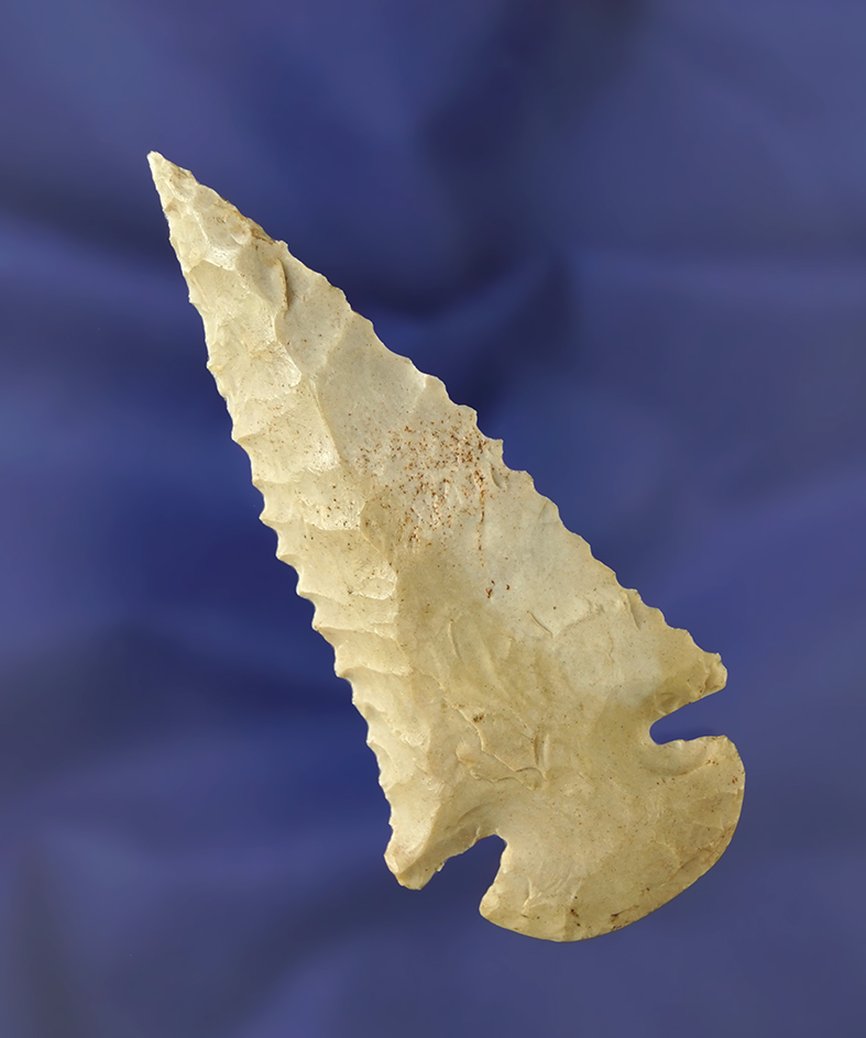 3 5/16" Dovetail in perfect condition found in Trigg Co., Kentucky. Dickey COA.