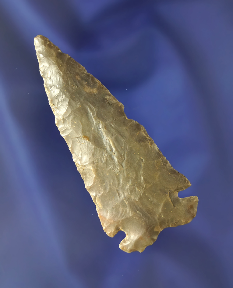 3 3/16" Big Sandy found in Casey Co., Kentucky. Ex. Jerry Dickey.