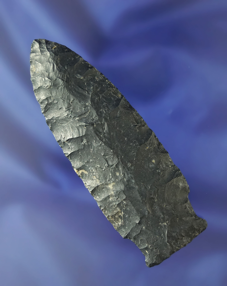 3 9/16" Paleo Stringtown Lance. Pictured in Chapa 3, page 168.  Bennett and Partain COAs.