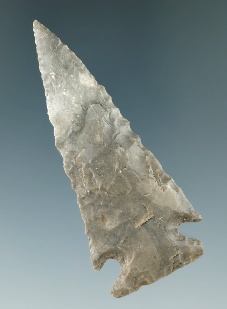 2 3/8" Ensor point found in Texas.