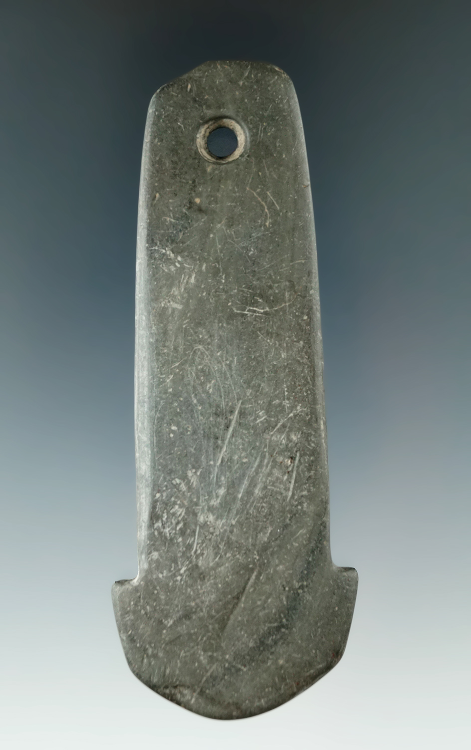 3 7/8" Anchor Pendant made from slate found in Delaware Co., Ohio.