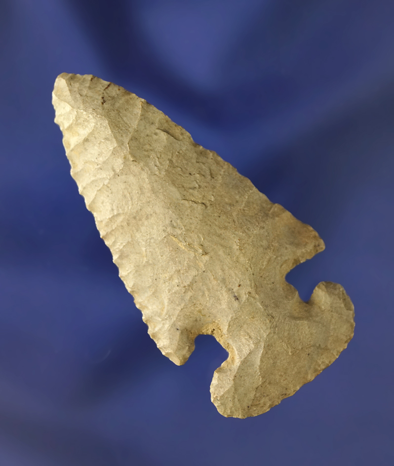 2 5/16" Archaic Thebes E Notch bevel found in Ohio.