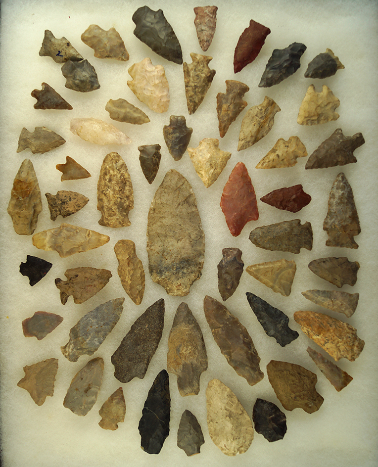 Nice large group of Midwestern artifacts from various locations including Ohio and Kentucky.