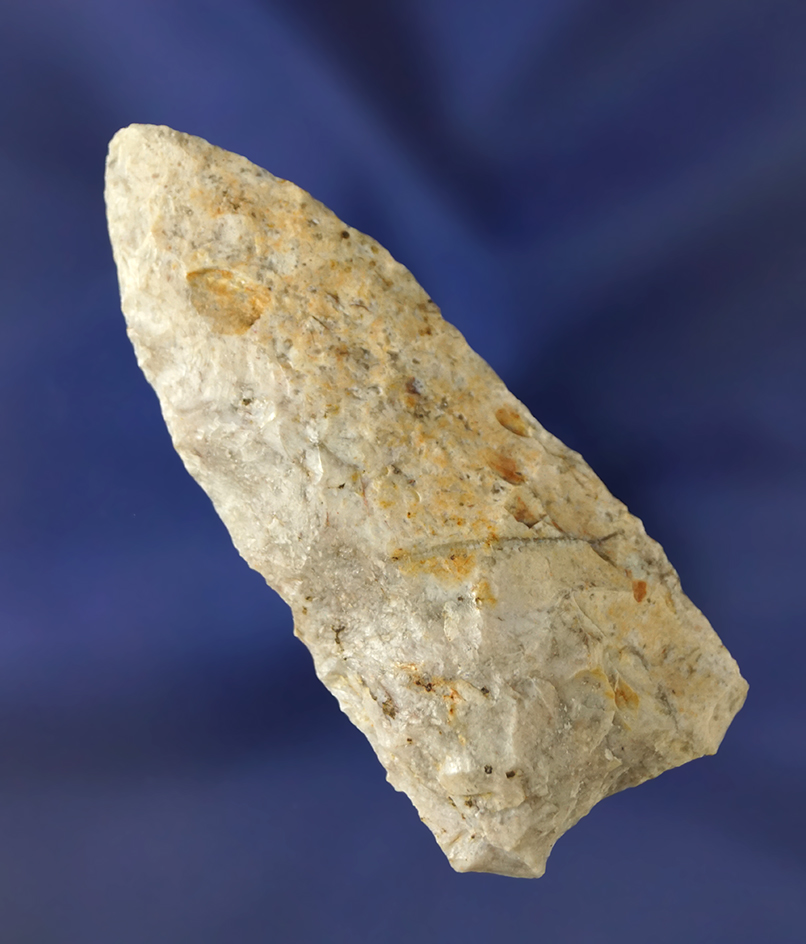 2 9/16" Fox Creek Lanceolate made from nicely colored material.