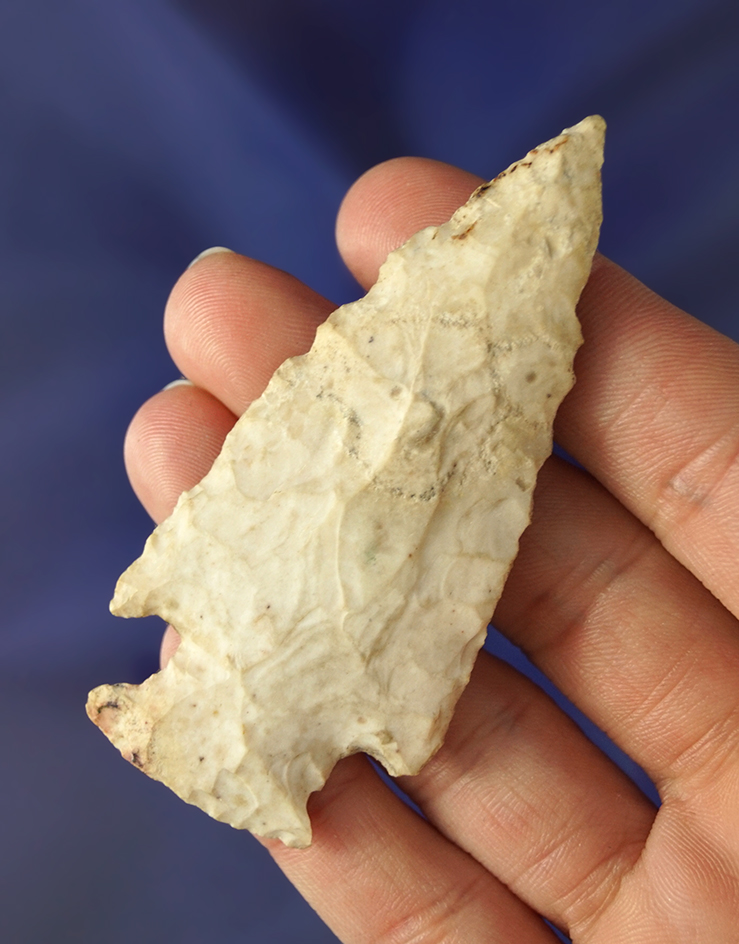 3 1/16" well styled Hopewell found in Kentucky. Ex. Rocky Hall.