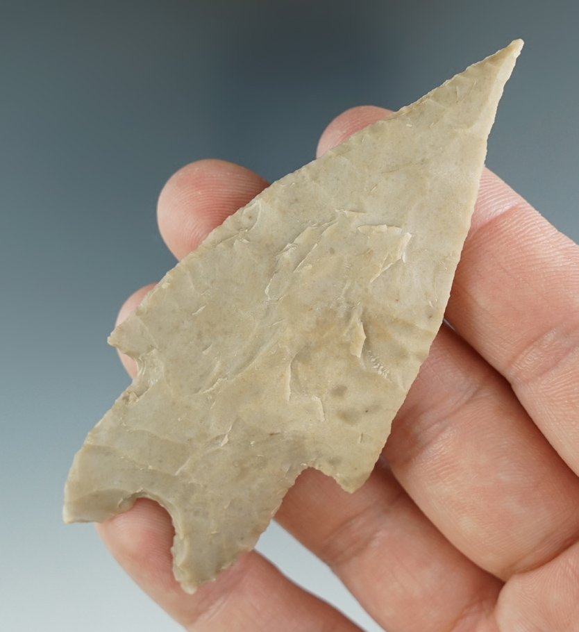 3 5/16" Pedernales found in Kerr Co., Texas. Comes with a Rogers COA.