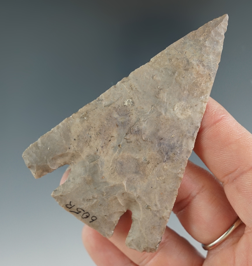 3 1/4" Castroville made found in Bandera Co., Texas. 1" of tip is restored. Rogers COA.