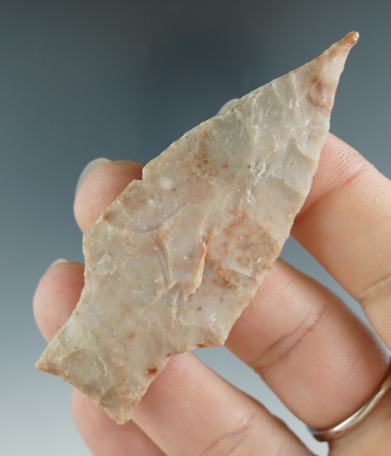 2 13/16" Nolan found in Milan Co., Texas. Comes with a Ben Stermer COA.