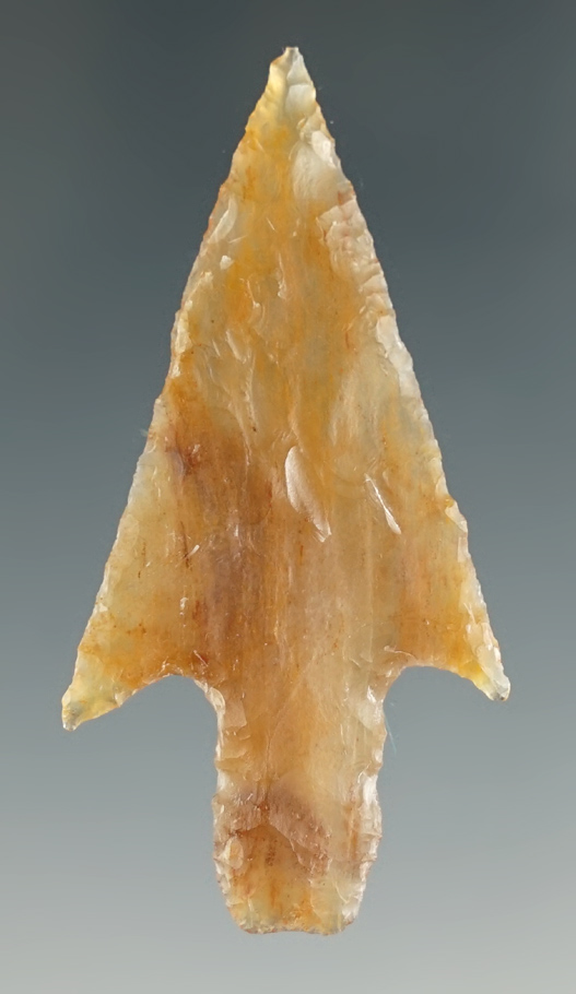 2 1/8" Langtry - Agatized Wood, found in a sandpit in Wilson Co., Texas.  Rogers COA.