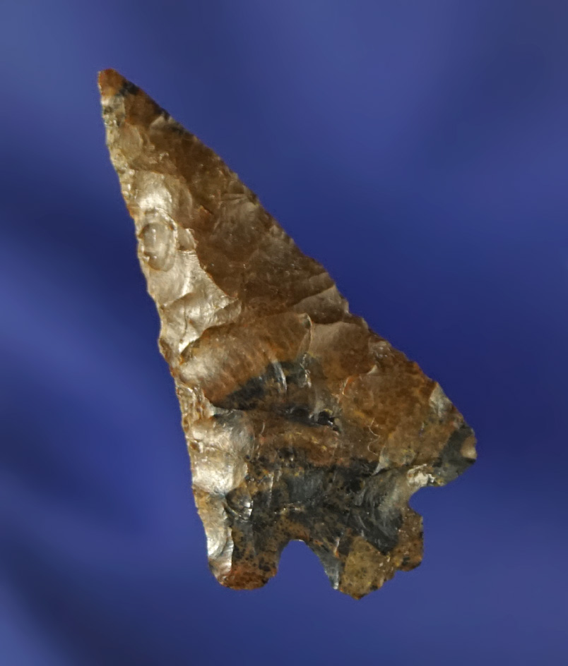 1 1/4" Columbia Plateau Split Stem made from attractive mottled Jasper found near the Columbia