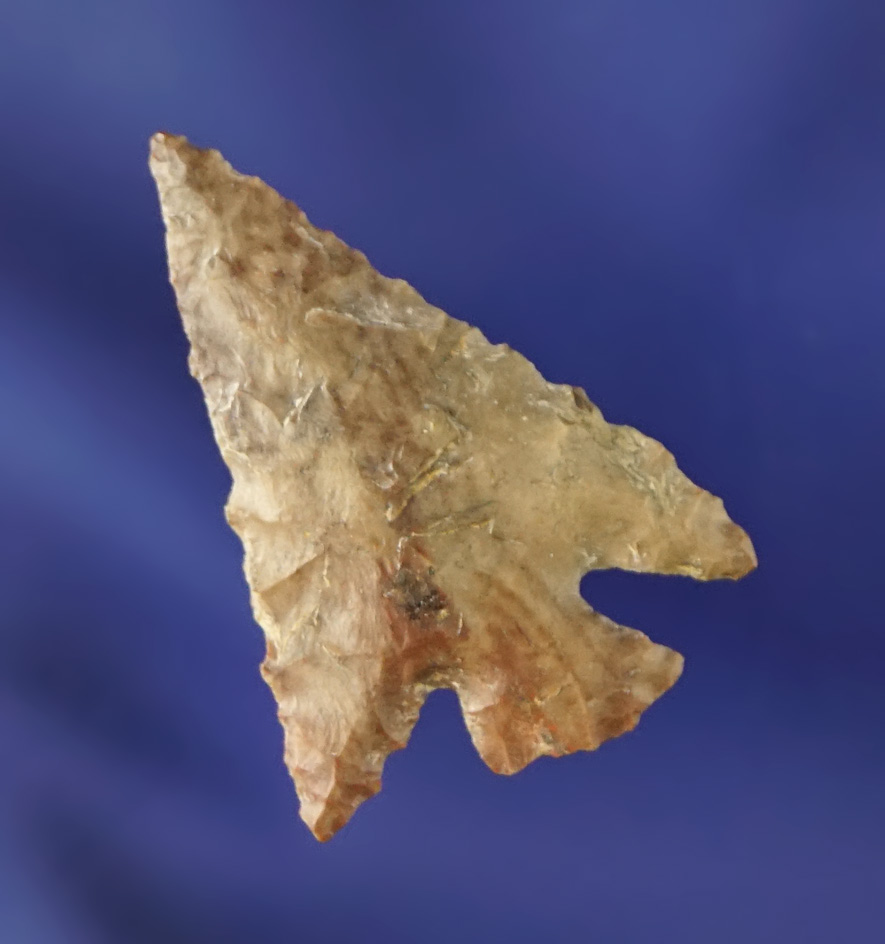 1" Columbia Plateau that is well patinated. Found near the Columbia River.