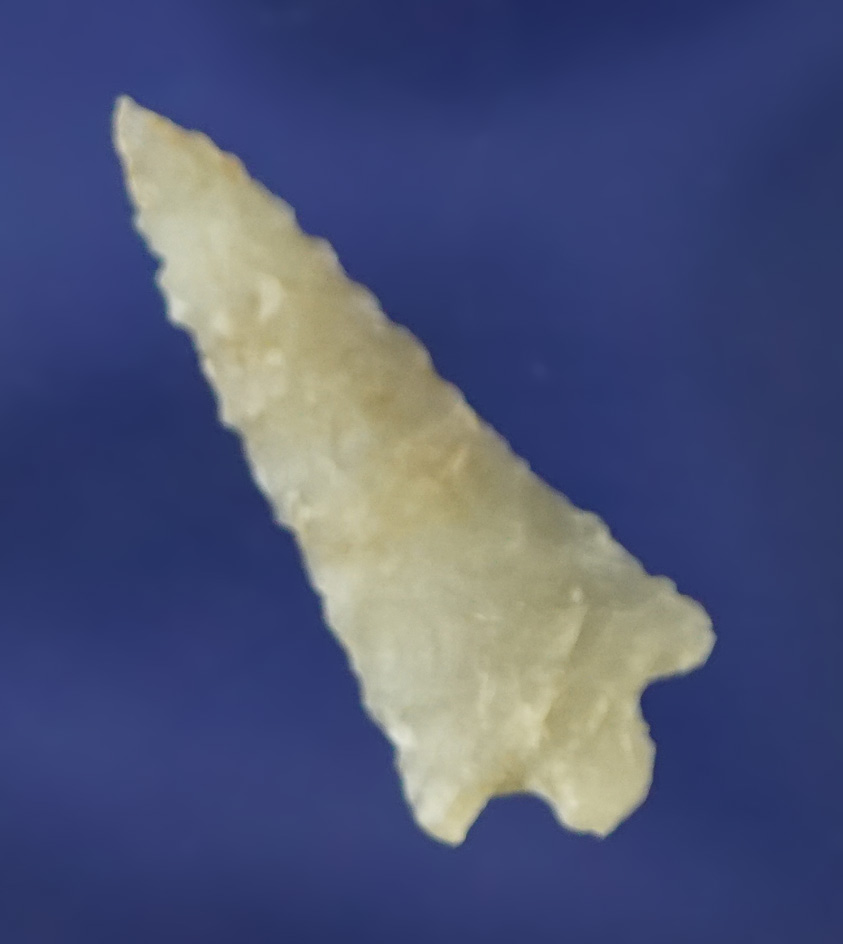 1" Rose Spring Stemmed made from quality material with nice flaking found in Harney Co., OR.