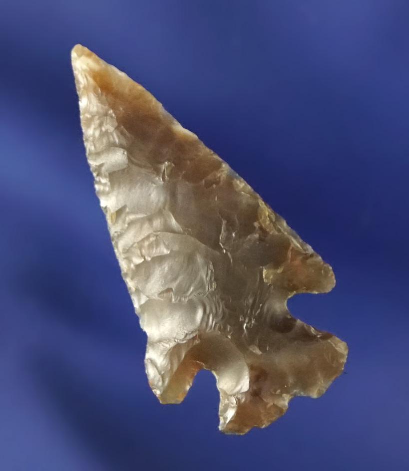 1 1/8" Cornernotch Gempoint made from high quality material found near the Columbia River.