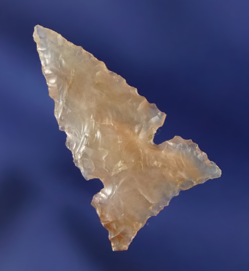 Beautiful translucent pink and clear Agate 1 1/16" Desert Sidenotch  - Columbia River.