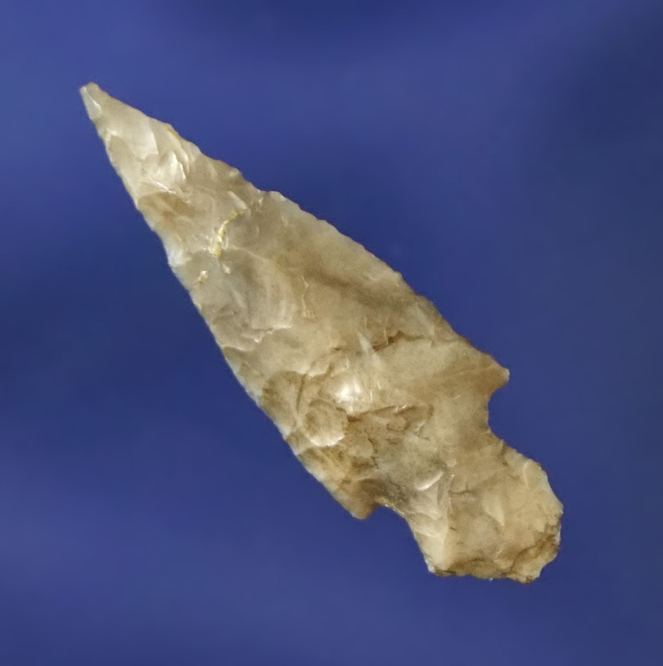 Well styled and nicely flaked 1" Klickitat Dagger found near the Columbia River.