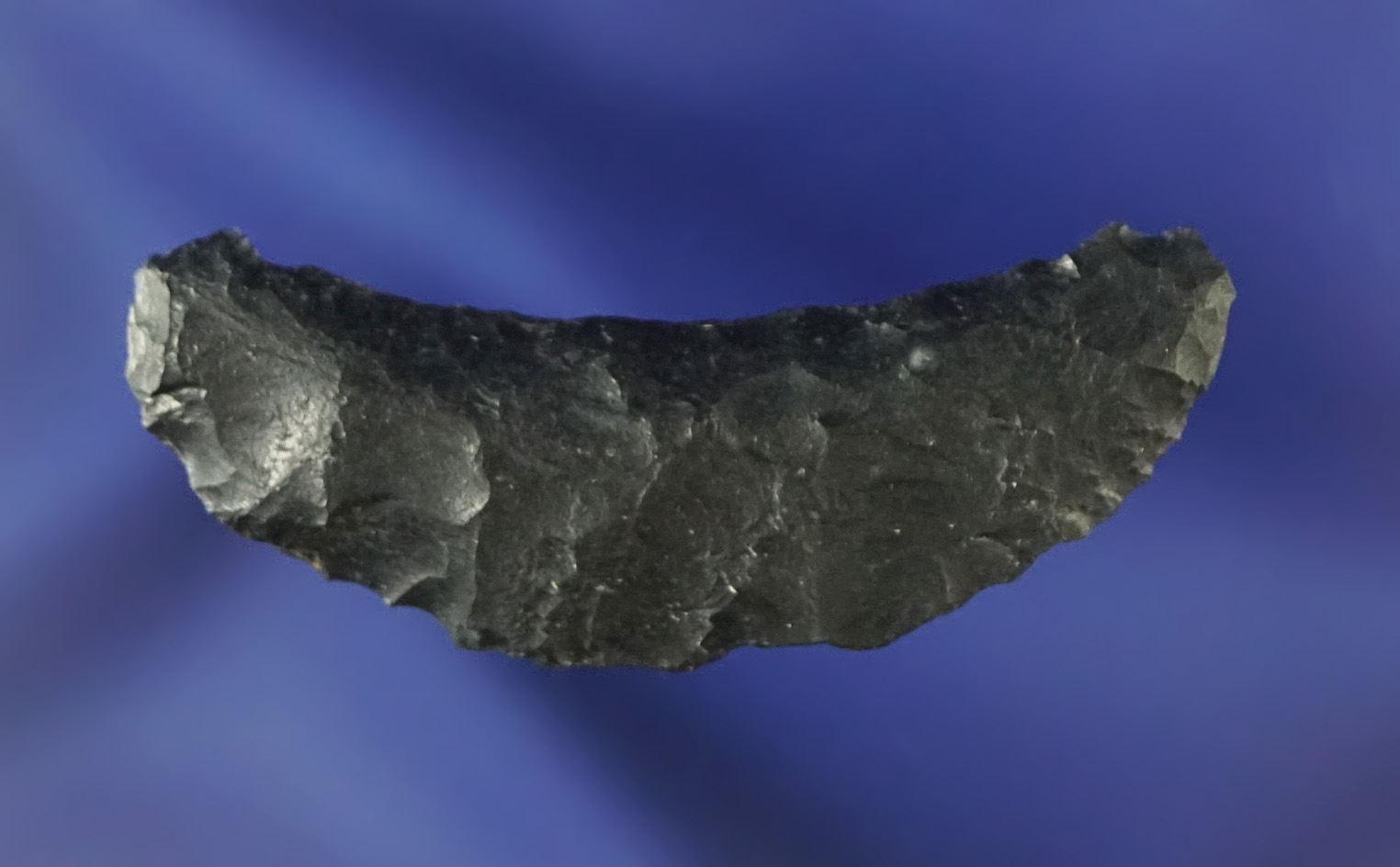 1 11/16" Paleo Crescent found near Coyote Lake Oregon.