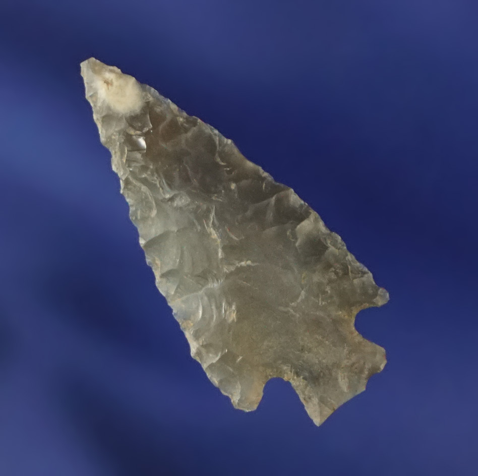 15/16" nicely styled Stemmed Arrowhead made from high quality material - Columbia River.