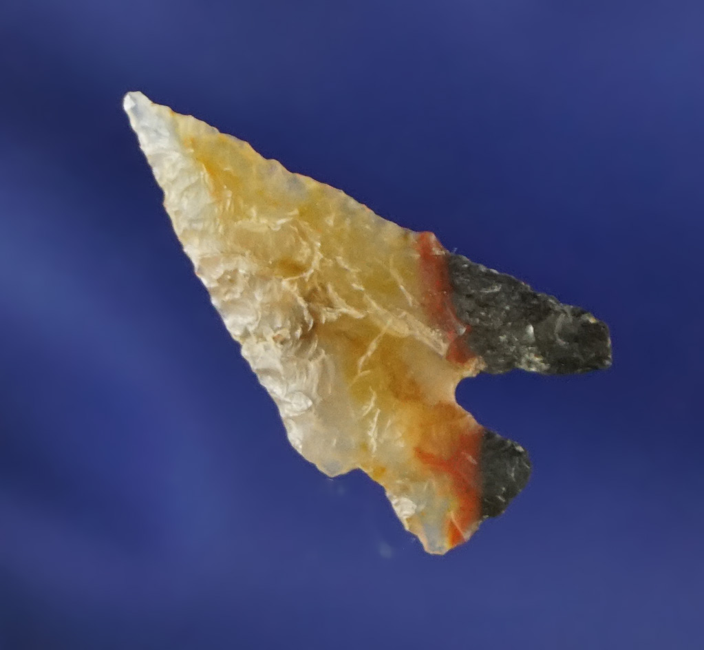 13/16" Columbia Plateau made from beautiful multi-colored translucent Agate. Columbia River.