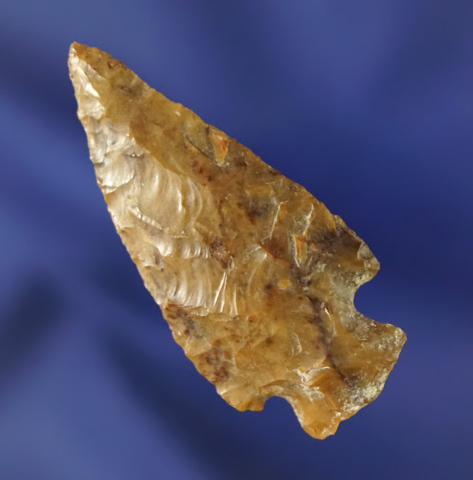 1 5/8" Merrybell made from attractive material found near the Columbia River.