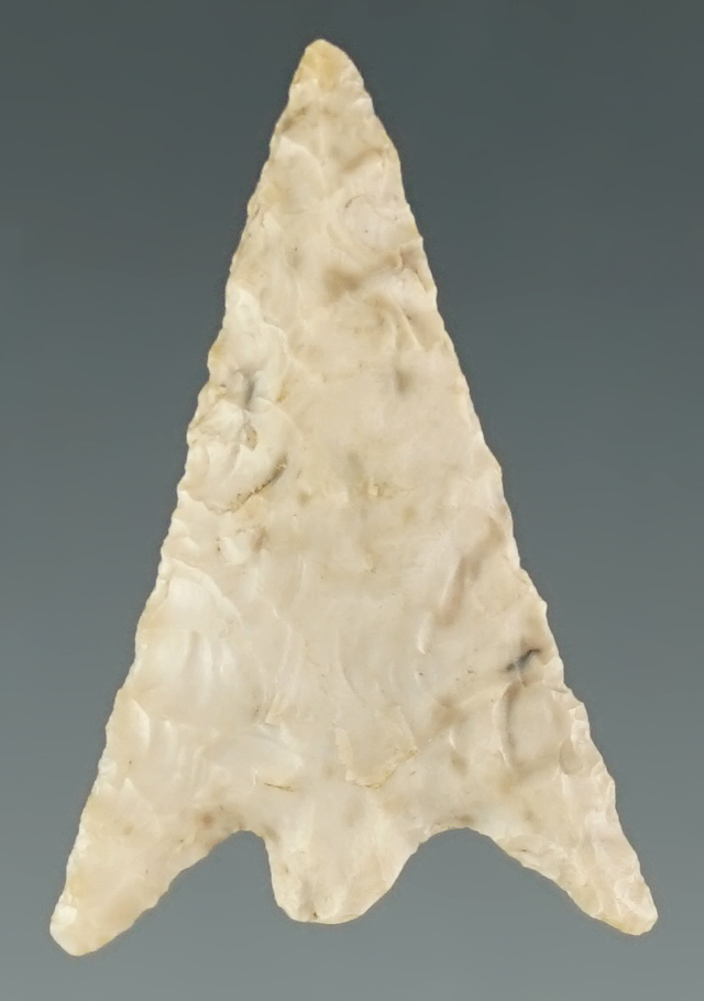 1" Columbia Plateau made from tan Agate. Found near the Columbia River, Oregon.