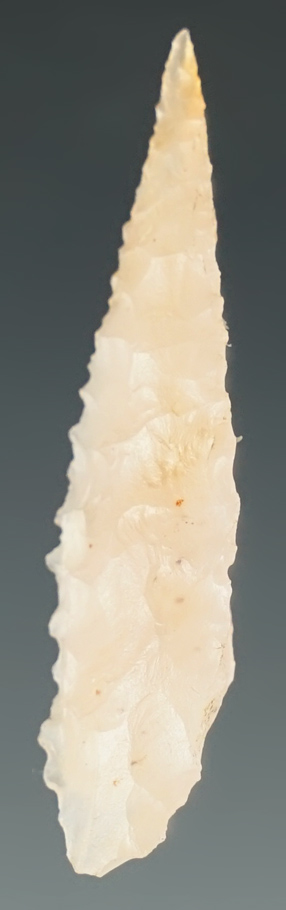 1 3/4" Cascade Leaf made from translucent Agate. Found near the Columbia River, Oregon.