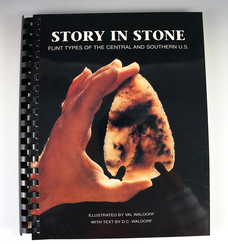 Story in Stone - Flint types of the central and southern U. S. by D. C. Waldorf, illustrated by Val