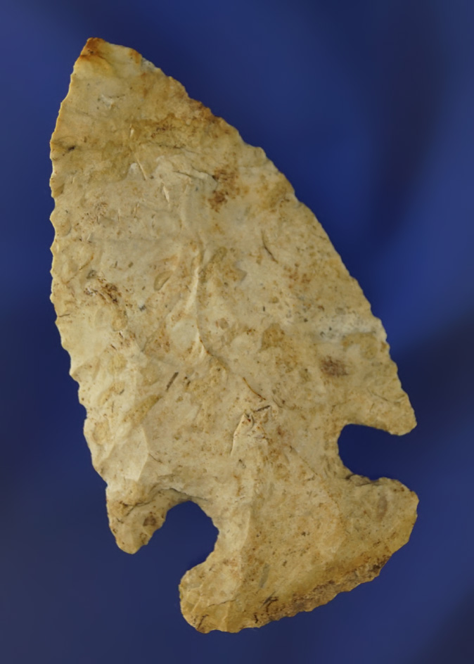 3" Archaic Bevel found in Logan Co., Ohio.  Elleman.