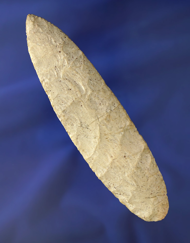 Nice! 5 7/8" Lerma Knife that is thin and exceptionally well flaked - Lafayette Co.,  MO. Berner COA