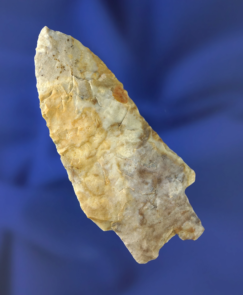 2 13/16" Stemmed Knife found in Wayne Township, Knox Co.,  Ohio in the 1980s.