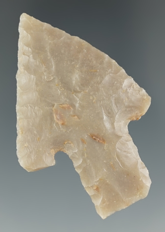 2 5/16" Calf Creek Point made from quality material found in Texas