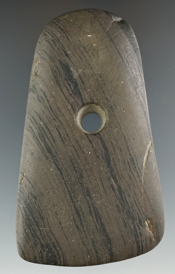 3 5/8" x 2" Trapezoidal Pendant. Ex. Jim Hovan, Ex. Dick Johnson. Comes with Bennett COA.