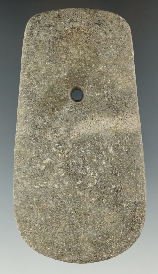 4 1/16" Keyhole Pendant found in Williams Co., Ohio.