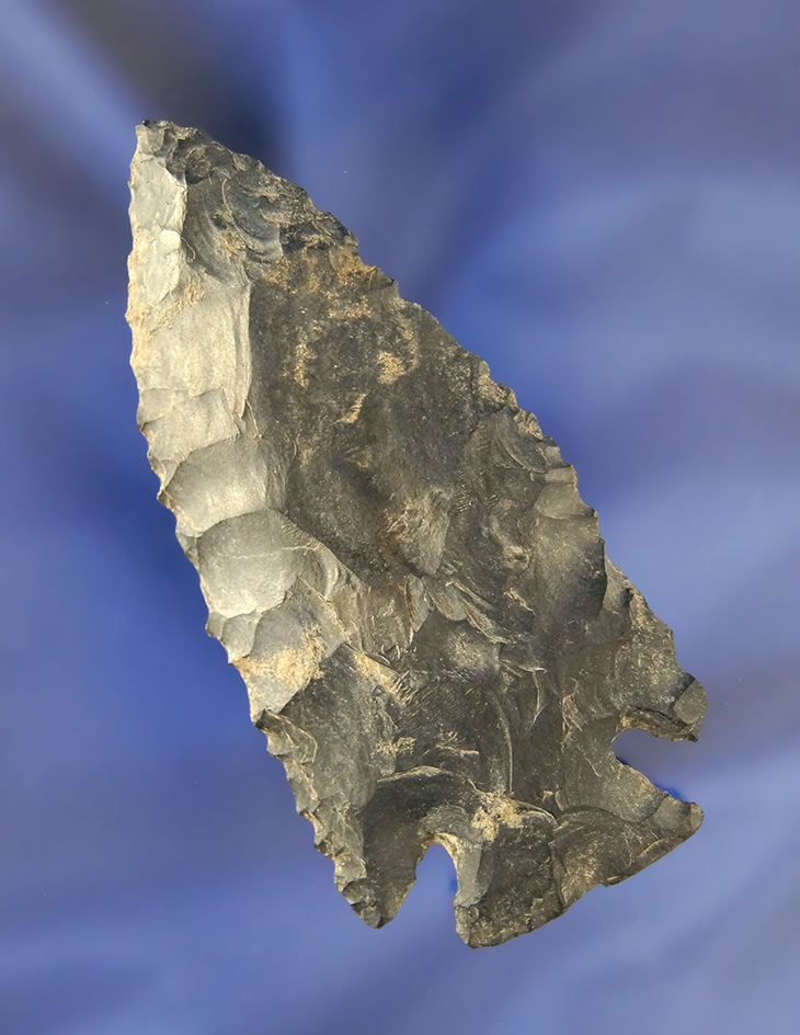 3 9/16" Notched Base Dovetail found in Medina Co., Ohio.