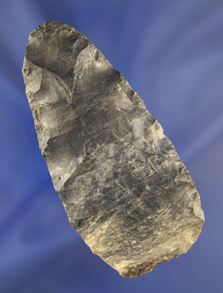 3 11/16" Coshocton Flint Blade found in Ohio.