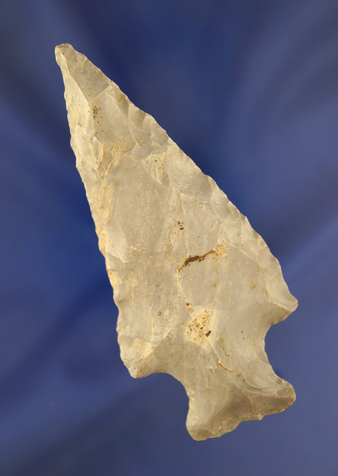 3 7/8" Flint Knife. Found in northern Ashland Co., , Ohio.