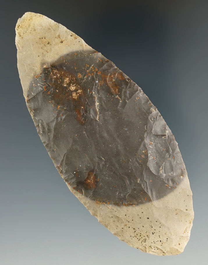 3 11/16" Adena Blade from the Lyons Cache found in Greene Co., Indiana.