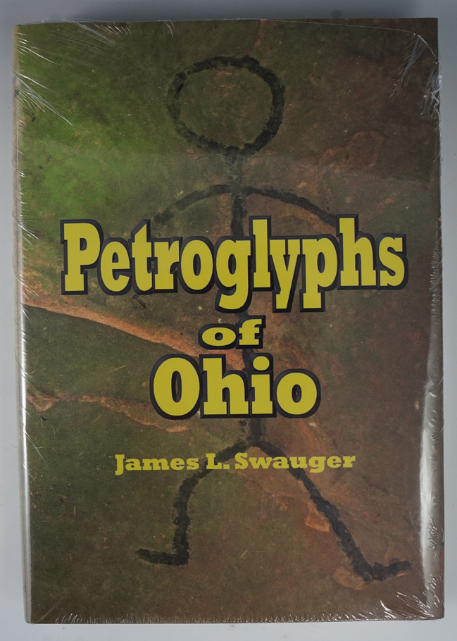 Hardcover Book in new, sealed condition "Petroglyphs of Ohio" by James L. Swauger