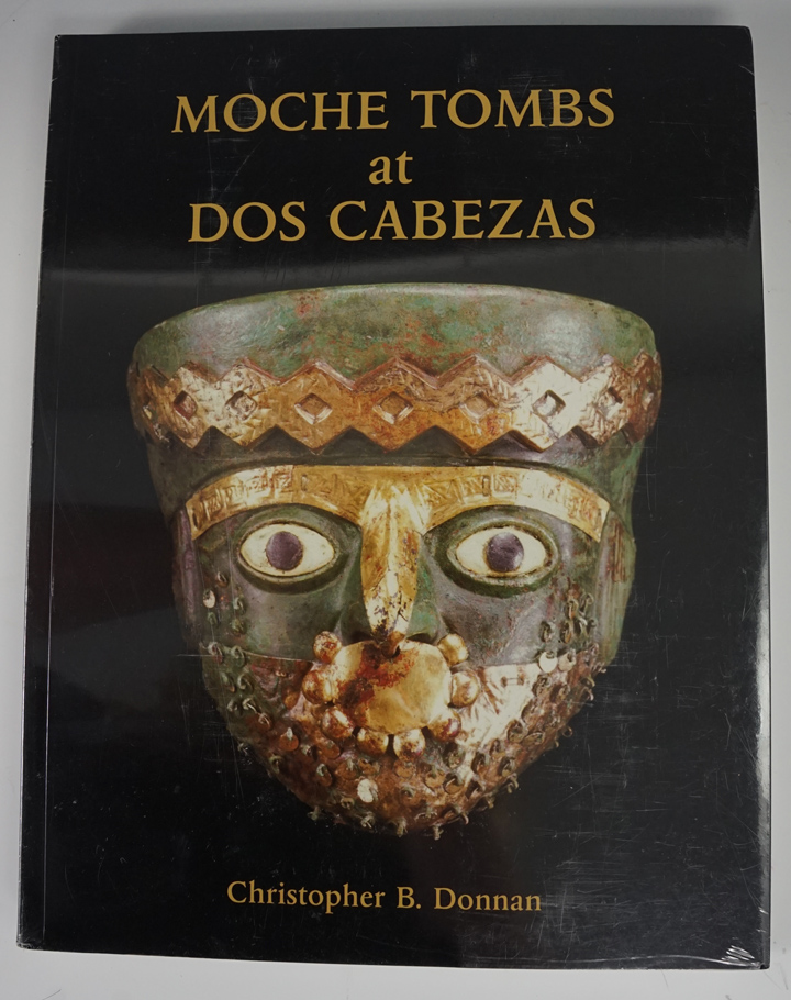 Softcover book in new sealed condition "Moche Tombs at Dos Cabezas" by Donnan