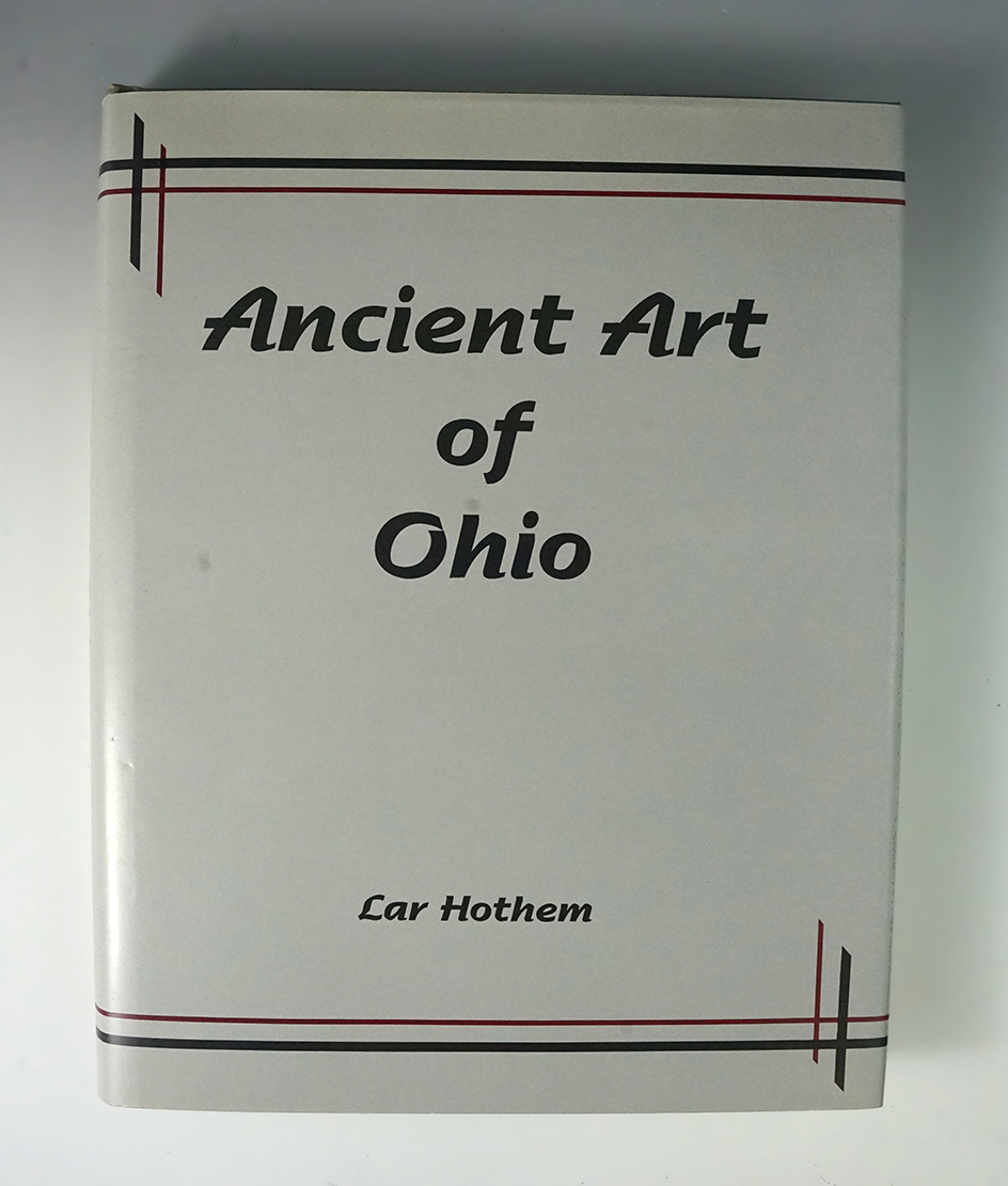 Hardcover book: "Ancient Art of Ohio" by Lar Hothem.
