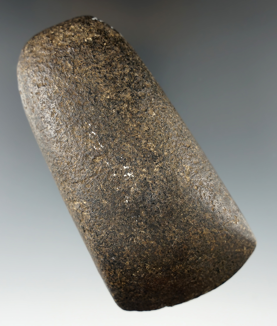 4 3/16" Nicely polished Hardstone Celt, found in Knox Co., Ohio. Ex. Fred Groseclose Collection.