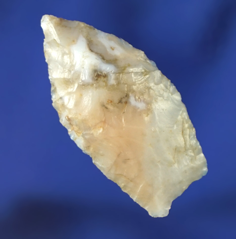 1 3/16" nicely styled Paleo Spedis made from attractive material found in Oregon.