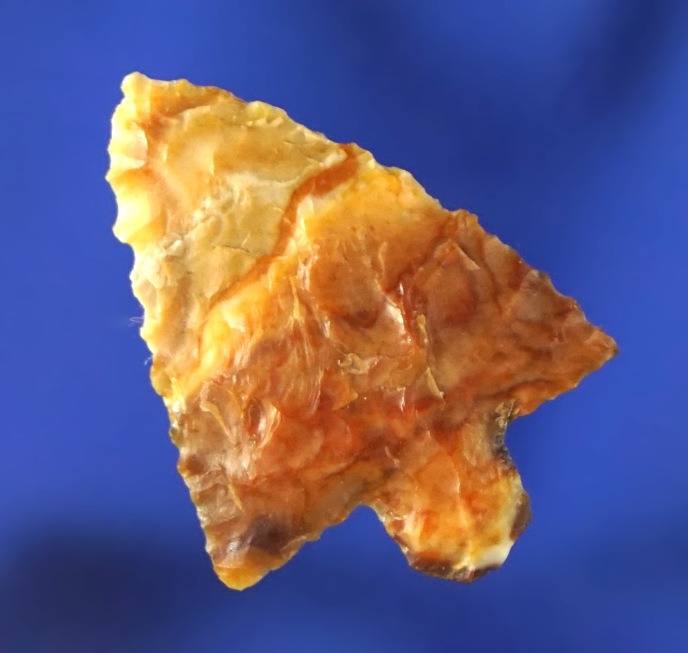 1" Wallula made from beautiful multicolored material found near the Columbia River.