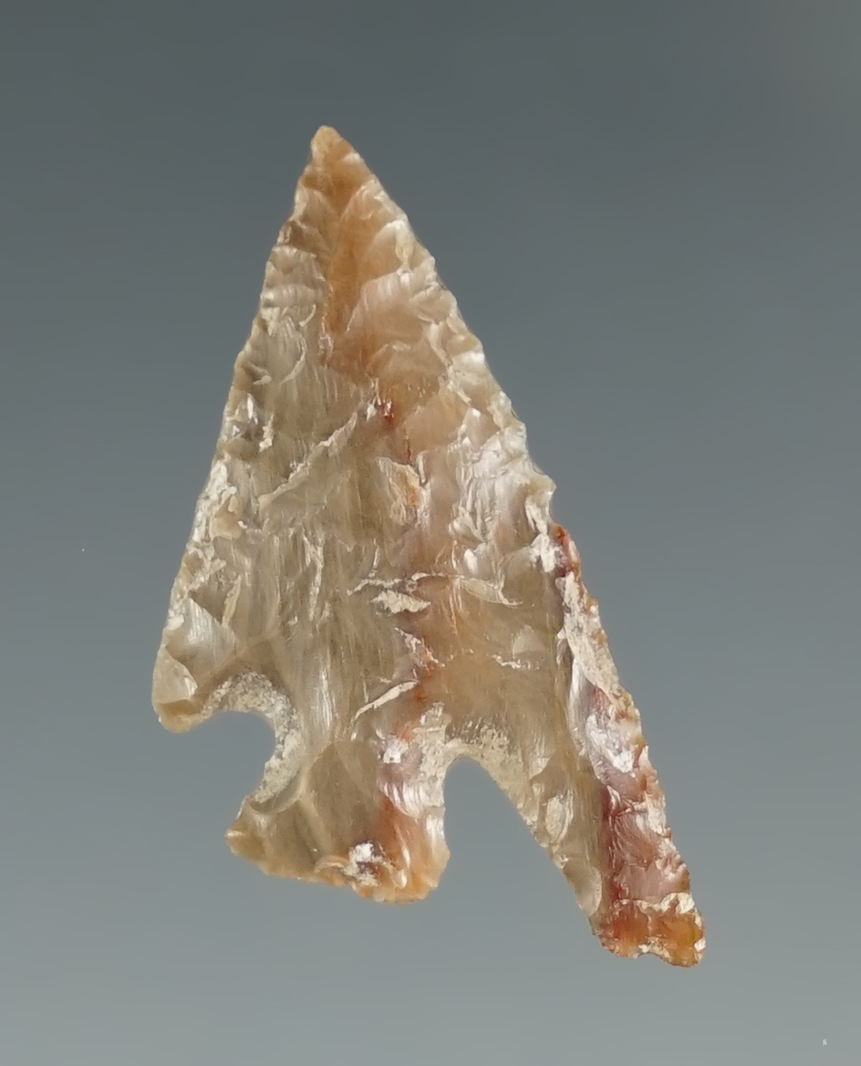 1 1/16" Gunther Point made from attractive material found in Oregon.