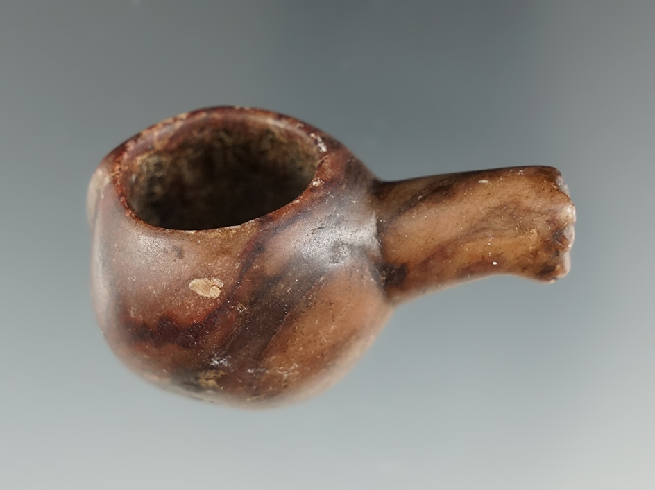 Miniature 2 3/16" llama Canopa - nicely styled, beautiful material that is highly polished. Peru.