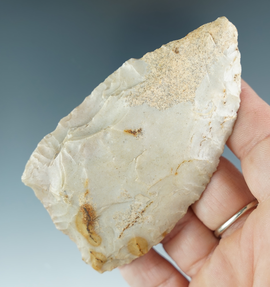 3 7/16" High Plains Knife found near Rolling Plains, Texas. Ex. Jim Hogue.